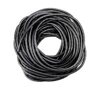 Avvolgitore a spirale da 4 mm x 10 m, colore nero. Ideale per organizzare e proteggere i cavi, evitando grovigli e prolungando la loro durata in casa e in ufficio.