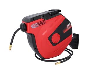 Avvolgitore Aria E Acqua 3/8'' Con Tubo - 15m, Rosse Kstools