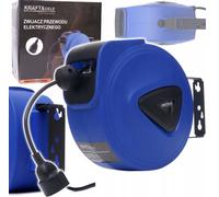 Avvolgitore Automatico 10M Montaggio A Muro 230V Cavo Di Prolunga IP44 Portatile
