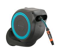 Avvolgitore automatico a muro RollUp S GARDENA - 15 m - Blu - 18600-20