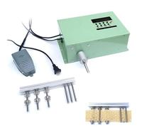 Avvolgitore automatico di nastri, arrotolatore elettrico di nastri con interruttore a pedale, velocità regolabile da 1 a 999 giri/min, per nastri, cinghie e cinghie