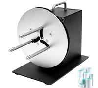 Avvolgitore automatico per etichette con anima regolabile, bidirezionale, con regolazione silenziosa della velocità e sincronizzazione con la stampante, larghezza 120 mm, diametro 185 mm