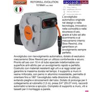 AVVOLGITORE CLABER ROTOROLL EVOLUTION DA MT.10 8692