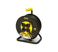 Avvolgitore di cavo elettrico professionale con 4 prese IP44 e spina Schuko - VELAMP