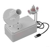 Avvolgitore elettrico automatico per gomitoli con controllo della velocità variabile, macchina per maglieria alimentata tramite USB, per uncinetto, attrezzature tessili per la casa, convertitore
