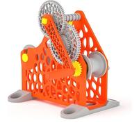 Avvolgitore elettrico for bobine, avvolgitore di filamenti for stampanti 3D, rotazione fluida, avvolgitore manuale for bobine, design modulare rimovibile, for bobine da 1 kg(Orange)