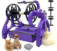 Avvolgitore elettrico per filati, 12 V, con comando a pedale | Avvolgicavo elettrico con controllo a pedale, velocità variabile, ideale per lana e peli di animali domestici