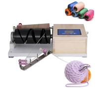 Avvolgitore Elettrico per Filo a Cono, avvolgitrice Automatica per Lana con Display Digitale LCD, velocità Regolabile e Timer, Include Bobine, Vite Limite per avvolgimento di Lana, Lavoro a Maglia