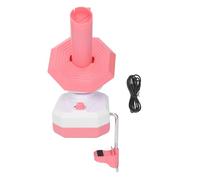 Avvolgitore elettrico per gomitoli di filato per uncinetto Dispenser automatico per torte riutilizzabile Accessori per cucito per appassionati di maglieria Rosa