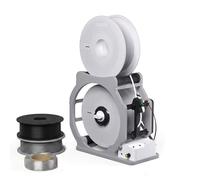 Avvolgitore Filamento 3D Industriale Elettrico, Caricatore Automatico Intelligente con Avvio e Arresto Smart per Bobine 1 kg Avvolgimento Pulito Senza Grovigli per PLA, PETG ABS TPU Nylon