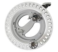 Avvolgitore, for aquiloni da esterno, Bobina for , Ruota anti-inversione con freno silenzioso, Accessori for il volo degli , for le linee(White)