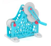 Avvolgitore manuale for bobine, avvolgitore di filamenti 3D anti-groviglio con rotazione fluida e design rimovibile, avvolgitore portatile for fili da 1 kg, for stampa 3D e arti tessili(Black)