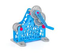 Avvolgitore Manuale per Bobine di Filamento per Stampanti 3D, Strumento di Riavvolgimento a Manovella con Telaio Modulare Rimovibile, Avvolgimento Uniforme per Bobine di Filamenti da 1 Kg Blue A