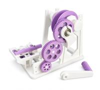 Avvolgitore Manuale Per Filamenti Da 1 Kg, Efficiente Avvolgitore Manuale Per Bobine Di Filamento, Tensione Regolabile, Resistente, Cuscinetti A Sfera Modulari Per Un Riavvolgimento Purple