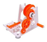 Avvolgitore Manuale Per Filamenti Da 1 Kg, Efficiente Avvolgitore Manuale Per Bobine Di Filamento, Tensione Regolabile, Resistente, Cuscinetti A Sfera Modulari Per Un Riavvolgimento Orange