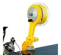 Avvolgitore mulinello, con dispositivo di bloccaggio e avvolgitore anti-torsione, avvolgitore per mulinelli da pesca, per barche, laghi, fiumi, baitcasting, casting, pescatori