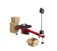 Avvolgitore Pallet Stretch Elettrico - Macchina per Imballaggio con Piatto Girevole Robusta per Film 20-71",Legatrice Film Elettrica per Imballaggio Logistico