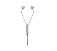 Avvolgitore per bobina in acciaio inox, ergonomico, compatto, leggero, interamente in metallo, strumento di precisione per esche da pesca professionali e ami da campo o officina