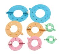 Avvolgitore per gomitoli, 4 pezzi, kit di strumenti fai da te per lavori a maglia e uncinetto, strumento per creare filati, fibra di lana, avvolgitore per lanugine, set di strumenti multifunzione per