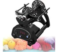 Avvolgitore per gomitoli di filato, Macchina for avvolgimento filati di lana, avvolgitore automatico filati, filatoio elettrico 800 giri/min, controllo intelligente e preciso, pannello rimovibile