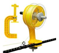 Avvolgitore per Mulinello da - con Morsetto Antiscivolo Portatile - Adatto per Canne da,per Lanciare, Baitcasting, al Gatto, Lago, Ghiaccio, Barca, Spiaggia, Fiume, Uomo, tore