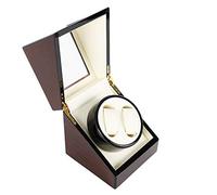 Avvolgitore per orologi 2 + 0 Luxury Watch Winder Custodia per custodia, singolo Watch Winder con Quiet Mabuchi Motor