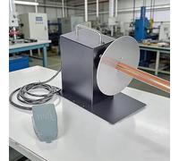 Avvolgitore per plastica e floccaggio - 17,3 cm regolabile con controllo della velocità di 400 giri/min e interruttore a pedale per lavorazione di precisione e movimentazione efficiente dei materiali