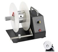 Avvolgitore portatile da tavolo silenzioso,velocità regolabile da 1 a 11 marce,larghezza del rotolo di etichette 20-110 mm/diametro massimo del rotolo 180 mm,velocità di riavvolgimento 1-8 pollici/s