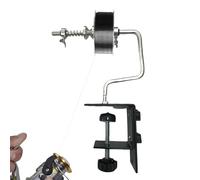 Avvolgitore portatile per lenze | Avvolgitore antiscivolo in lega di alluminio | Stazione di avvolgimento portatile, accessorio da pesca per viaggi di pesca