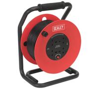 Avvolgitore Sealey CR50/1.5 50M 4 X 230V 1.5Mm² Pesante Interruttore Termico