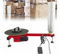 Avvolgitore semiautomatico della piattaforma girevole della macchina avvolgitrice elettrica del pallet per l'imballaggio sicuro