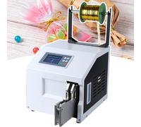 Avvolgitrice automatica 2 in 1, pannello di controllo LCD, strumento per legare cavi, cavi, sacchetti di pane, grucce