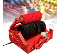 Avvolgitrice automatica, design elettrico portatile, velocità 95-600 giri/min, display a 6 cifre, rilevatore di lunghezza integrato per tessitura fai da te, tufting, tessitura tappeti, lavoro a maglia