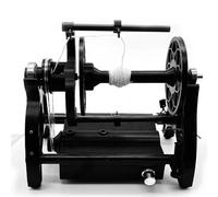 Avvolgitrice automatica per filati, rotella elettrica con controllo della velocità, avanti e indietro, per lavori a maglia e tessitura (nero)