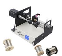 Avvolgitrice automatica per tubi con display LCD, 900 giri/min, memoria di archiviazione, per bobine motore, lenze da pesca, attività di cablaggio industriale