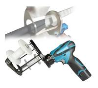 Avvolgitrice automatica per tubi per aria condizionata, velocità regolabile, diametro massimo del foro 70 mm, adatta per tubi di altezza 5-10 cm, applicatore di nastro efficiente