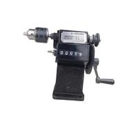 Avvolgitrice Avvolgitore manuale for bobine, mandrino da 1,5-13 mm, avvolgitore for conteggio manuale, contabobine avvolte con intervallo di conteggio 0-99999S Con rotazione dell'avvolgimento ad alta