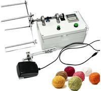 Avvolgitrice Elettrica for Bobine, Avvolgitrice Automatica for Nappe da 3200 Giri/min, Conteggio Digitale E Arresto Automatico, Circonferenza Massima di 50 Cm
