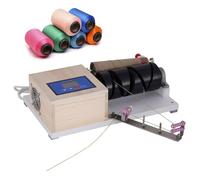 Avvolgitrice elettrica for lana a cono, avvolgitore automatico for filati, macchina for maglieria piatta in cashmere con velocità e tempo regolabili, macchina for depilare il filo for maglieria