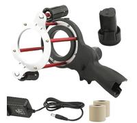 Avvolgitrice for cavi elettrici portatile con velocità regolabile 70-380 giri/min,avvolgitrice for nastro for tubi di aria condizionata 12v 27w,for tubi,cablaggi e protezione del tubo flessibile