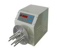 Avvolgitrice Macchina avvolgitrice semiautomatica da 400 W, diametro filo 5 mm inferiore a 10 m, macchina avvolgitrice for cavo di alimentazione CA/CC con linea telefonica USB Con rotazione dell'avvol