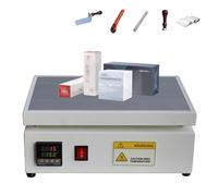 Avvolgitrice manuale in cellophane, sigillatura del riscaldamento da tavolo con controllo della temperatura PID, involucro termoretraibile 0-300 ℃ per un imballaggio efficiente