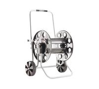 Claber Carrello Avvolgitubo Metal Gemini – Struttura in metallo, portata max 130 mt (1/2")