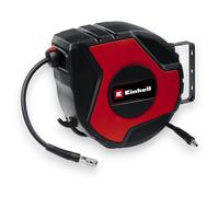 Avvolgitubo 15 mt aria compressa con raccordo rapido e supporto a parete