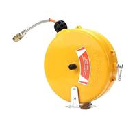 Avvolgitubo 8M Automotive Aria Avvolgitore For Tubo Pneumatico PU Tubo OD 8MM ID 5MM Bobina Retrattile Automatica Telescopica Tamburo Tubo PU8 * 5 Facile Da Usare
