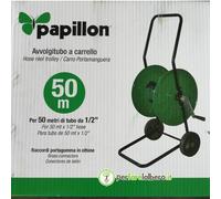 Avvolgitubo a carrello Papillon per tubo da mezzo pollice