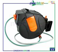 Avvolgitubo a Muro Con Riavvolgimento Automatico 25 Ø 1/2' Metri Lif