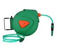 Avvolgitubo Acqua ABS Tubo Pvc 20mt 16mm Attacco 1,2" Riavvolgimento automatico