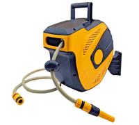 Avvolgitubo Acqua Automatico da Parete con Tubo 15m Giardino Irrigazione