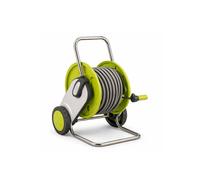 Avvolgitubo Acqua Automatico da Parete con Tubo 30m 5/8" Giardino Irrigazione